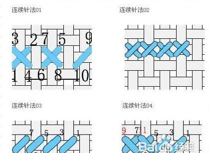 十字绣技巧