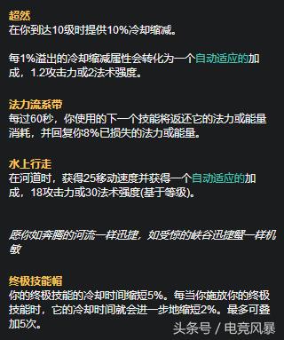 lol牛头辅助天赋符文s10（lol牛头符文天赋）