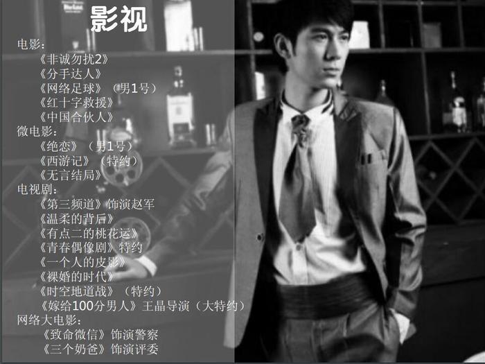 著名演员张腾宇影视资料简介
