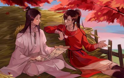 ​天官赐福：花城偶遇谢怜，为何不敢以真面目见面，其实就是怂