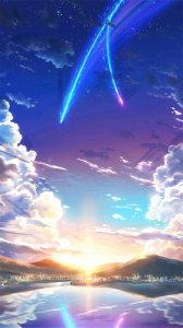 ​「你的名字」唯美星空壁纸，进来一起看看星空吧