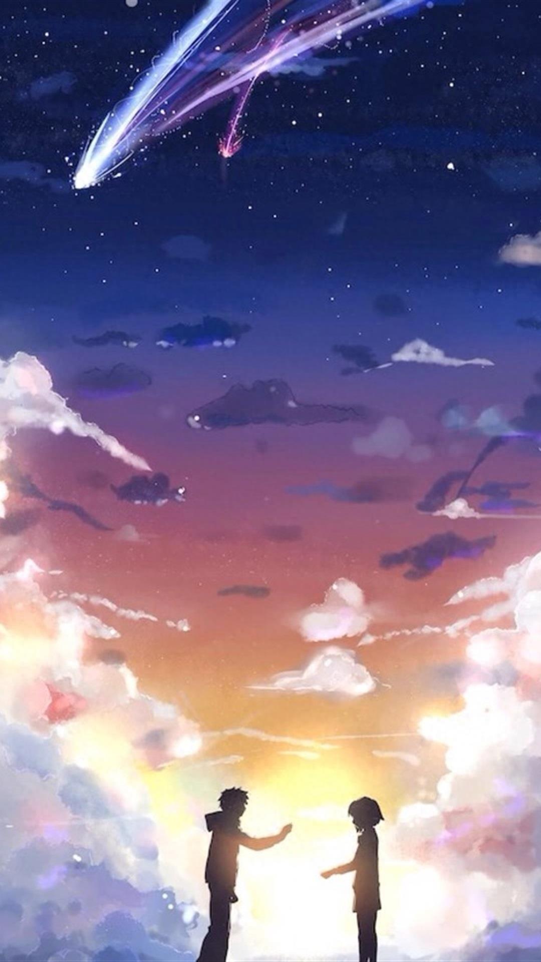 「你的名字」唯美星空壁纸，进来一起看看星空吧