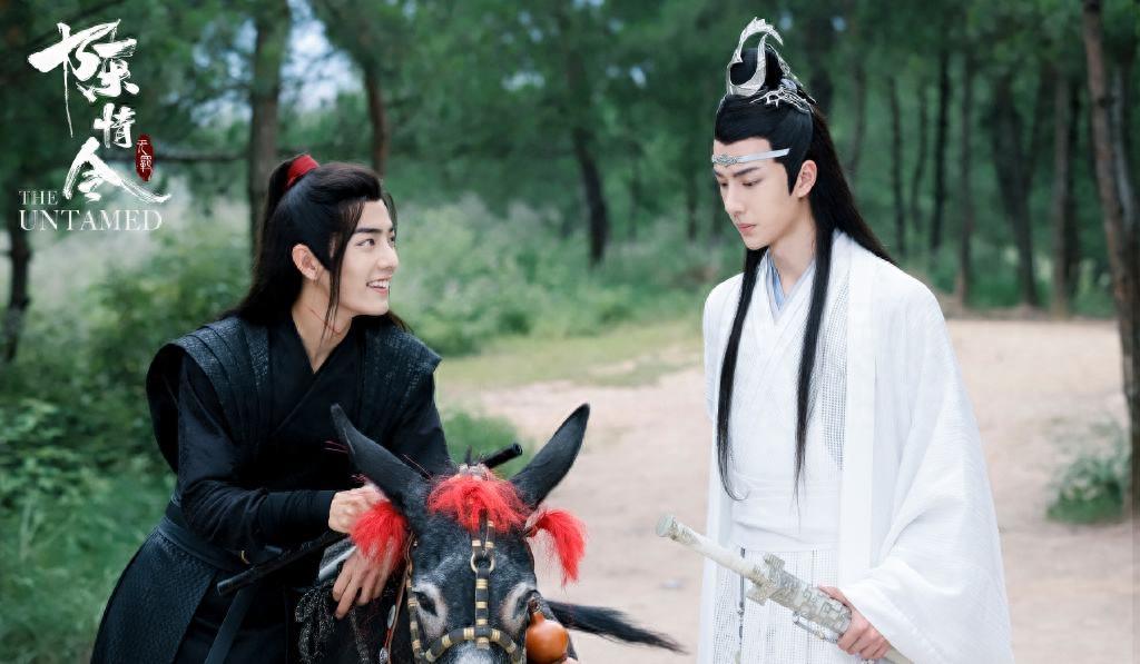 《陈情令》肖战王一博美图，喜欢可以偷偷藏起来