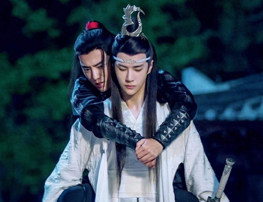 《陈情令》肖战王一博美图，喜欢可以偷偷藏起来
