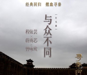 ​抖音花花世界陌路殊途与众不同我的路什么歌：与众不同
