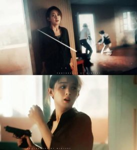 ​赵丽颖杨洋再度合作，女酷帅男温柔，广告片愣是被拍成了吃鸡大片