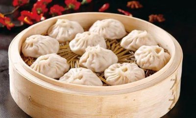 ​中国各地特色美食之开封灌汤包