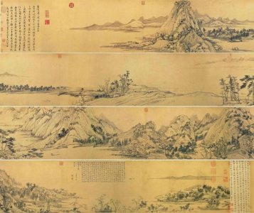 ​一幅画了三年的《富春山居图》，为何历经劫难被烧成了两半
