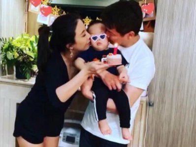 ​陶喆妻子晒照为子庆生