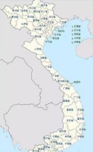 ​越南国土面积还没有云南大，却有63个省市，直辖市是中国的2倍