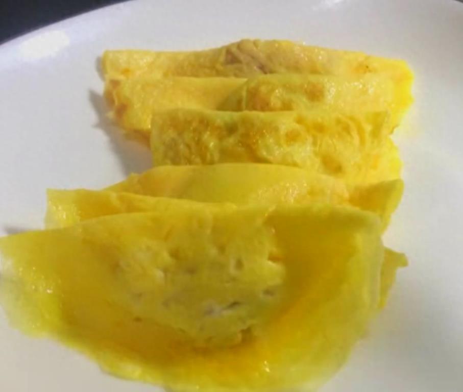 蛋饺吃起来还能这么香，简单几步，美味又营养，出锅一盘都不够吃