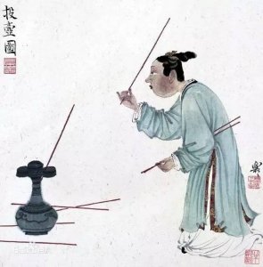 ​中国古代的宴饮游戏＂投壶＂