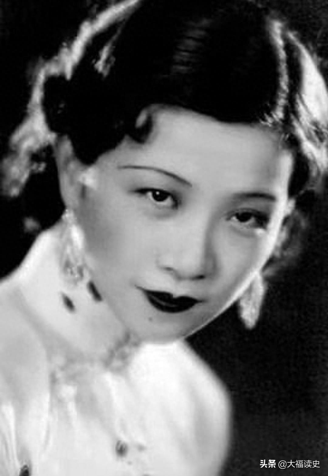老照片：1910—1935，民国女神级影星阮玲玉的13张珍贵老照片