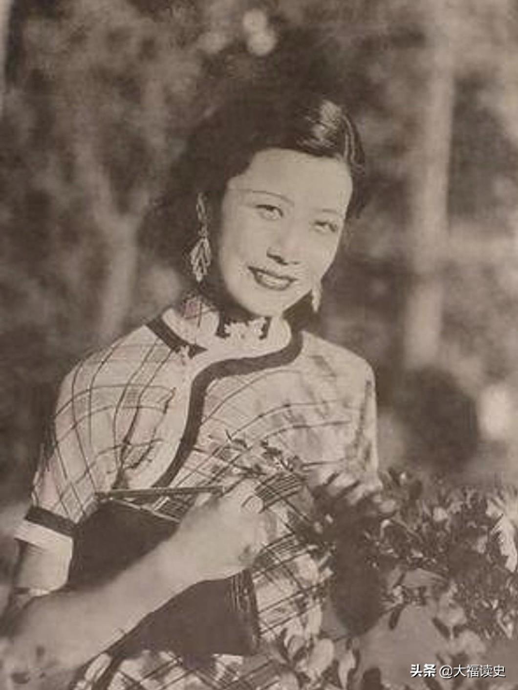 老照片：1910—1935，民国女神级影星阮玲玉的13张珍贵老照片