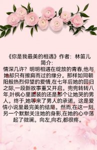 ​林笛儿6部经典小说：于千万人之中，让我与你相遇