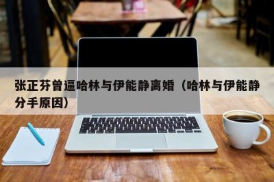 ​张正芬曾逼哈林与伊能静离婚（哈林与伊能静分手原因）
