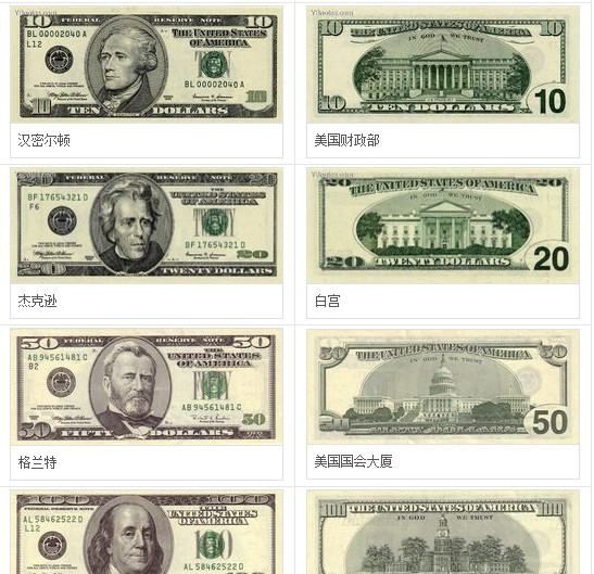 美元有几种面值分别是,美元的币值有几种图3