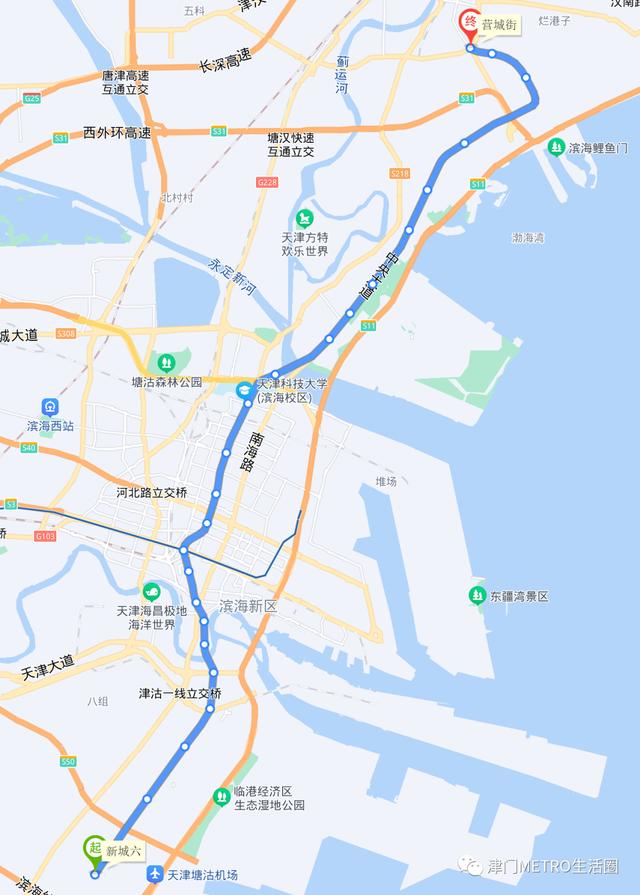 天津地铁一号线都经过哪里（天津地铁在建线路一览）(19)