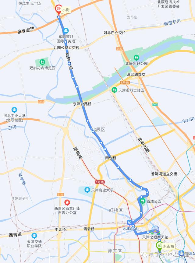 天津地铁一号线都经过哪里（天津地铁在建线路一览）(3)