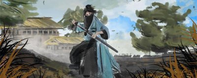 ​古书中男子手里握的三尺是什么