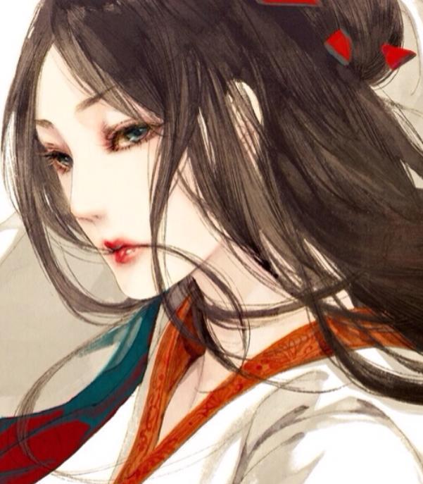 唯美头像丨古风手绘画，花颜月貌，闭月羞花的古风美人！