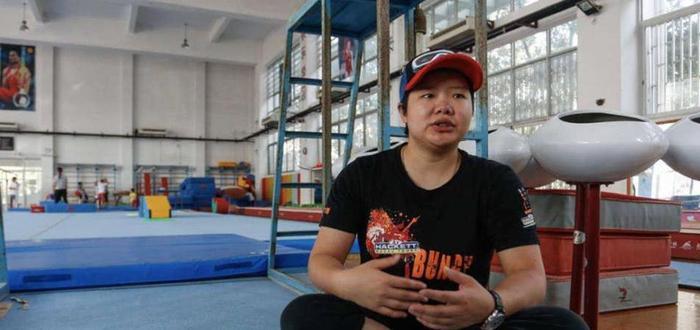 奥运冠军程菲现状！25岁退役转型当教练，如今身材发福仍是单身