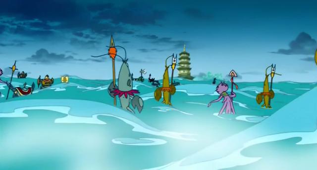 水漫金山动画片法海简介（动画版水漫金山）(57)