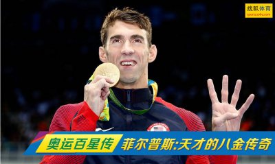 ​菲尔普斯简介（奥运百星传-“飞鱼”菲尔普斯：游泳天才的八金传奇）