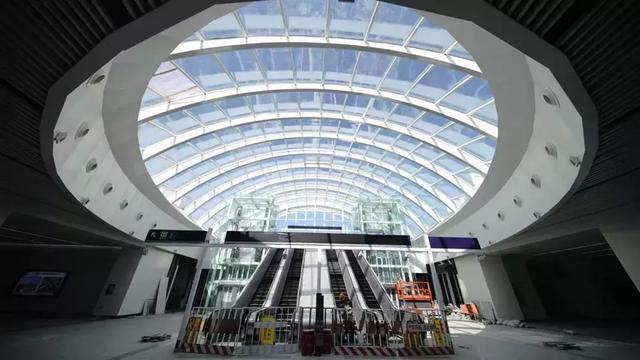 北京地铁大兴机场线线路图(北京地铁大兴机场线下月将开通)(2)