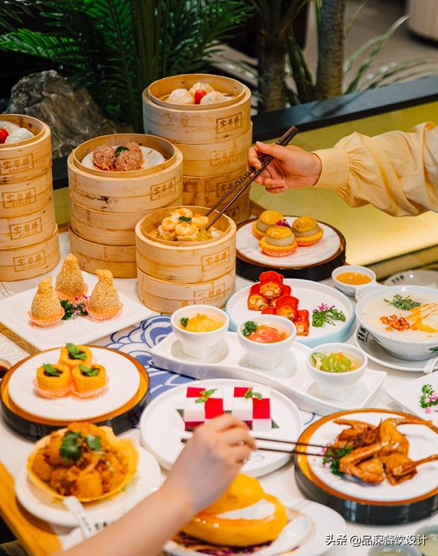 佛山场景化餐饮设计口碑推荐(品深餐饮全案设计三大点心茶楼品牌7月多店齐开)(1)