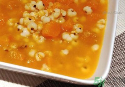 ​南瓜可以和薏米一起煮吗？南瓜和薏米一起煮粥好吗？