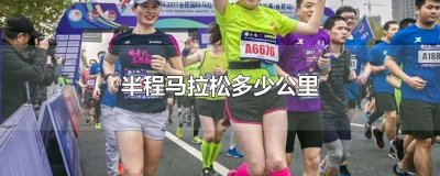 ​半程马拉松多少公里