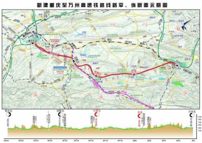 ​渝万高铁预计10月开工建设 重庆丰都和忠县的朋友们有福了