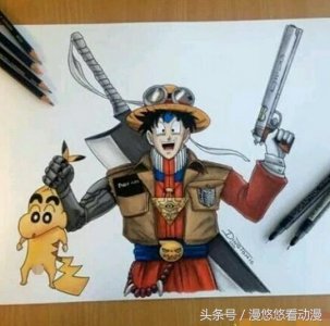 ​一张包含17个动漫人物的图，我只看出11个 有神人可以全答出来吗