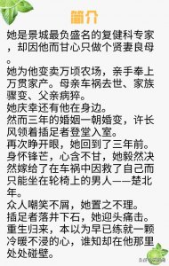 ​女主醒悟重生爱上男主的小说推荐，幸好还有你一直默默守护