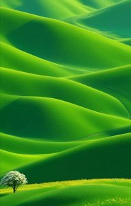 ​告别眼疲劳，精选高清绿色护眼手机壁纸，守护你的视力健康每一天