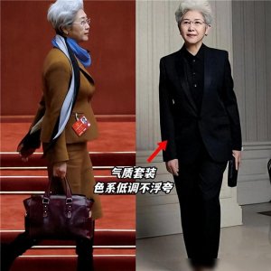 ​被“前外交官”傅莹惊艳到了！白发不染、衣不穿花，美得优雅得体