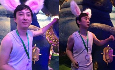 ​你老公说他心里苦，要抱抱才起来!