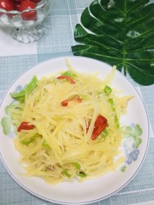 ​#一学就会快手菜#酸辣土豆丝