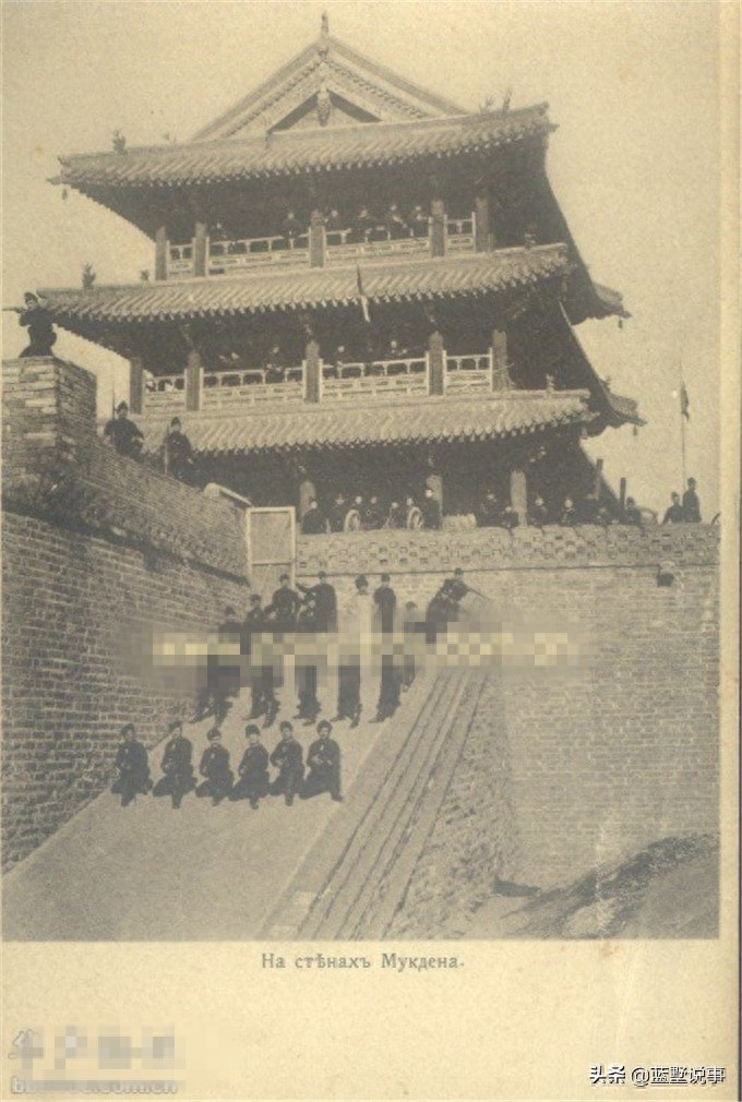 沈阳有一车站叫小西门,清末小西门是这个样是奉天主城门