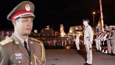 ​香港回归时，交接英军“下岗”的指挥官谭善爱，转业后过得如何？