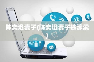 ​陈奕迅妻子(陈奕迅妻子徐濠萦)