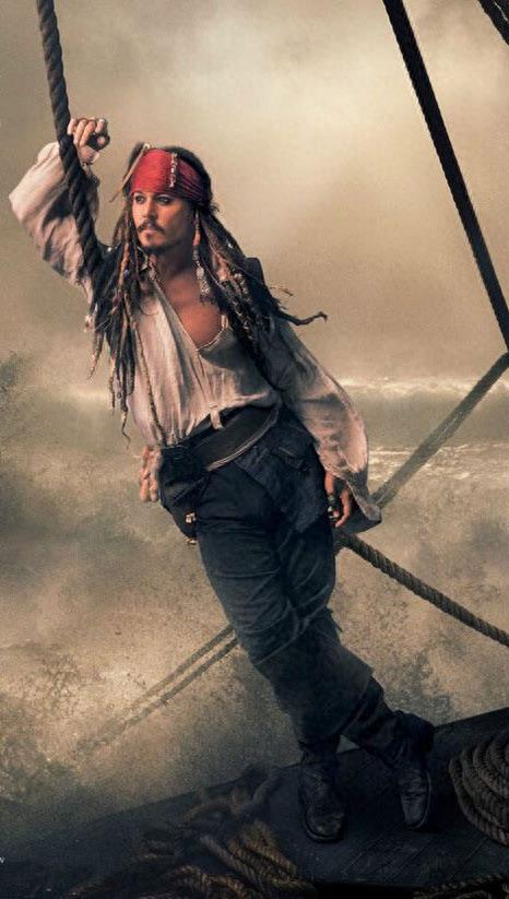 杰克船长壁纸来袭，好帅，你收下吗？