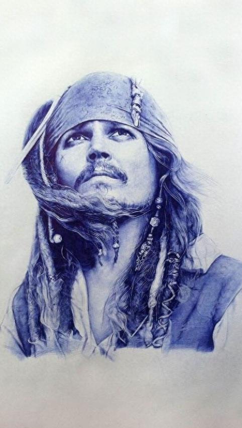 杰克船长壁纸来袭，好帅，你收下吗？