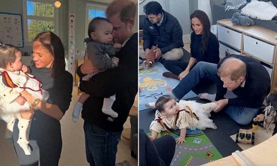 ​哈里梅根又公开出现，加拿大抱小婴儿，被与乔治六世国王相提并论