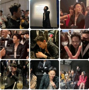 ​权志龙参加香奈儿活动，短发眼镜造型，网友：贵公子既视感