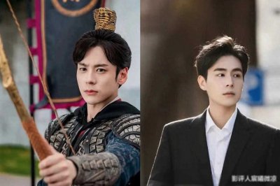 ​同样被“八字刘海儿”封印颜值，31岁胡一天与34岁魏哲鸣对比