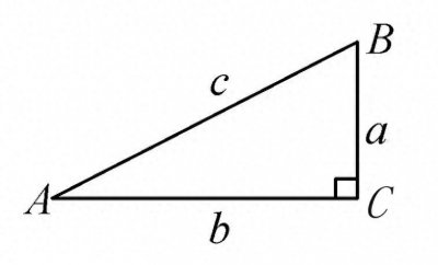 ​直角三角形，正弦、余弦、正切、余切、正割和余割的定义以及函数