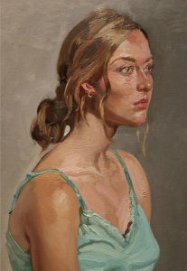 ​黄素宁陈丹青的女儿（陈丹青的这些油画不得不看）