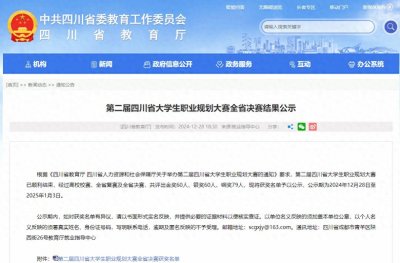 ​成航学子在第二届四川省职业规划大赛中荣获金奖